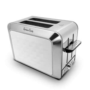 Fortune Candy 2 Slice Toaster w:Removable Crumb Tray