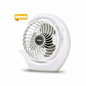 Viniper Rechargeable Fan Battery Operated Fan with 3 Speeds and Longer Working Hours