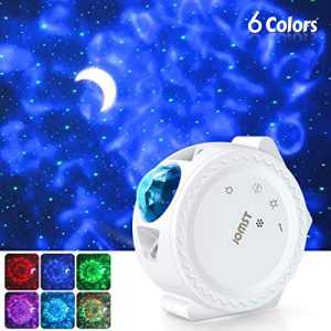 Jomst Star Projector with Voice Control and 6 Lighting Effects (White)