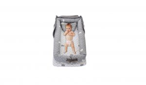 Oenbopo Breathable Baby Lounger Cotton Baby Bassinet for Co-Sleeping, Cuddling, travel