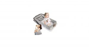 GORSETLE Baby Lounger Portable Breathable Baby Nest Lounger for Napping, Lounging and Cuddling