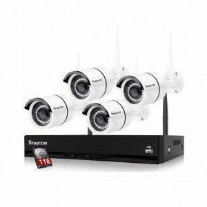 Rraycom 8 Channels 1080P Security Wireless Outdoor Camera