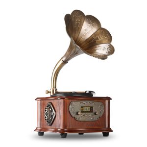 LuguLake Bluetooth Phonograph Record Player