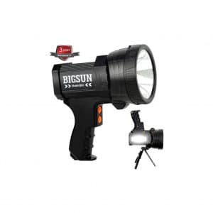 BIGSUN 10000mAh Rechargeable LED Flashlight