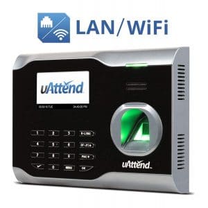 uAttend Wi-Fi Biometric Fingerprint Time Clock