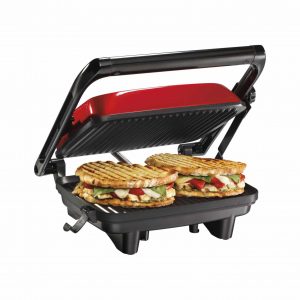 MACONEE Microwave Sandwich Maker Microwave Grill Tray Crisper Grill Fast and Dishwasher Safe Panini Press Sandwich Maker Renewed