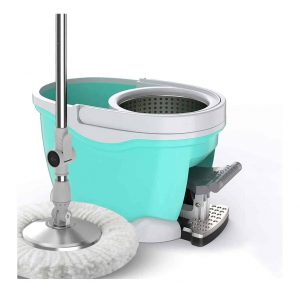 MYQ Spin Mop with Foot Pedal Bucket