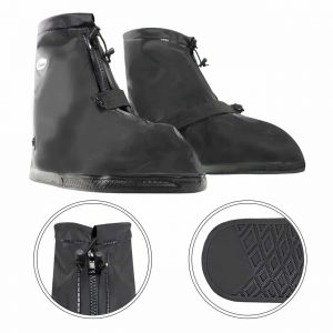 Life-C Black Waterproof Shoe Covers