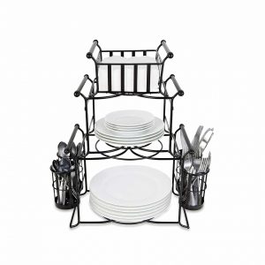Bison Home Goods Stackable Buffet Caddy