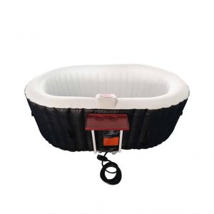 ALEKO Oval Inflatable Hot Tub