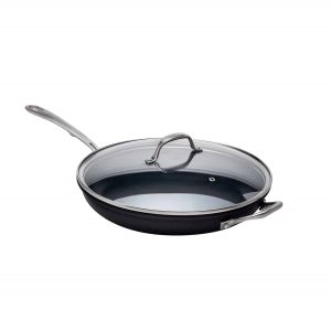 Kitchara Hard Anodized 12-Inches Non-Stick Fry Pan