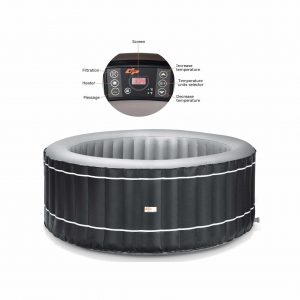 AchieveUSA Portable Outdoor Inflatable Hot Tub