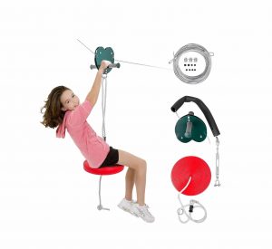 Happybuy 80:100ft Kit for Kids and Adults (Red)