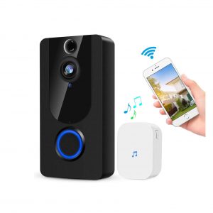 KAMEP Wireless 1080P Smart Home Video Doorbell with Real-Time Alerts