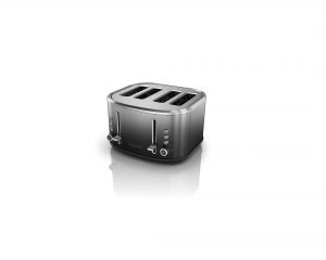 BLACK + DECKER 4-Slice Stainless Steel Toaster