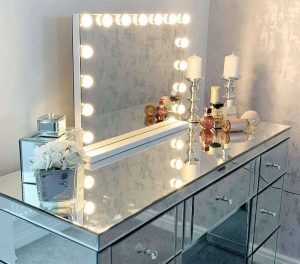 Hansong Large Vanity Makeup Mirror with Lights