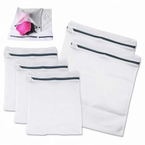 Simple Houseware Pack of 6 Mesh Wash Bags