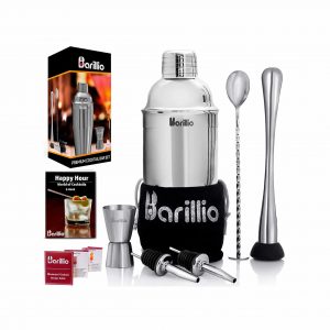 Elite Cocktail Shaker Set by BARILLIO