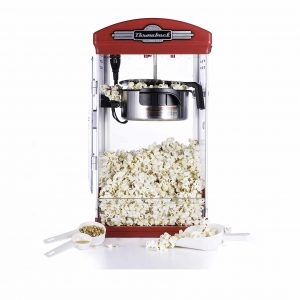 Throwback Vintage-Inspired Theatre Popcorn Machine