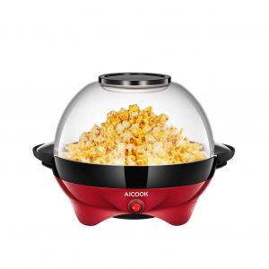 AICOOK Electric Hot Oil Popcorn Machine