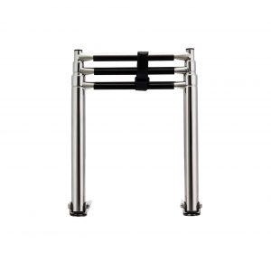 Manifish 3-Step Telescoping Stainless Steel Boarding Boat Ladder