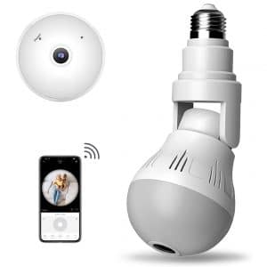 HeyLR Light Bulb Wireless IP Camera