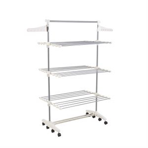 Everyday Home Stainless Steel Clothing Shelf