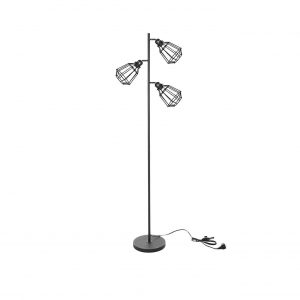 Yuege 65 Inches Track Tree Floor Lamp 3 Head Lamp
