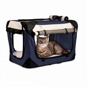 PetLuv Happy Cat Premium Pet Carrier with Wheels