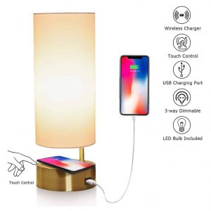LEGELITE 3-Way Touch Table Wireless Charging Lamp