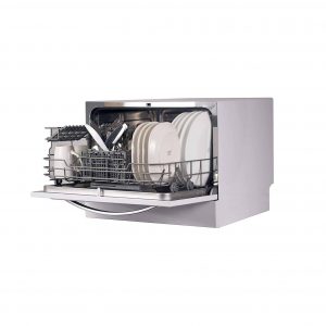  BLACK + DECKER 6 Place Setting Portable Dishwasher Machine