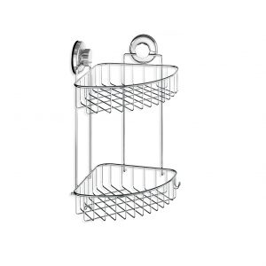 HASKO accessories – Suction Cup Corner Shower Caddy