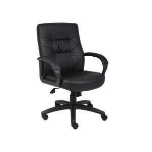 Boss Office Products LeatherPlus Chair