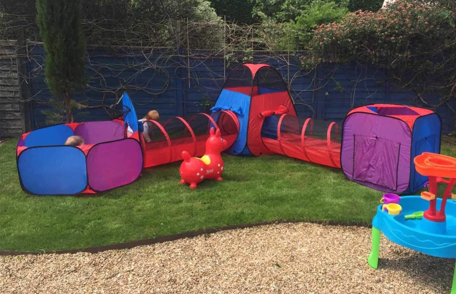 Play Tent with Tunnels