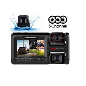 Pruveeo Three and Dual Channel Dash Camera