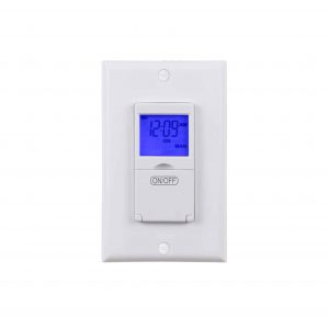 BN-LINK 7-Day In-Wall Programmable Timer Switch