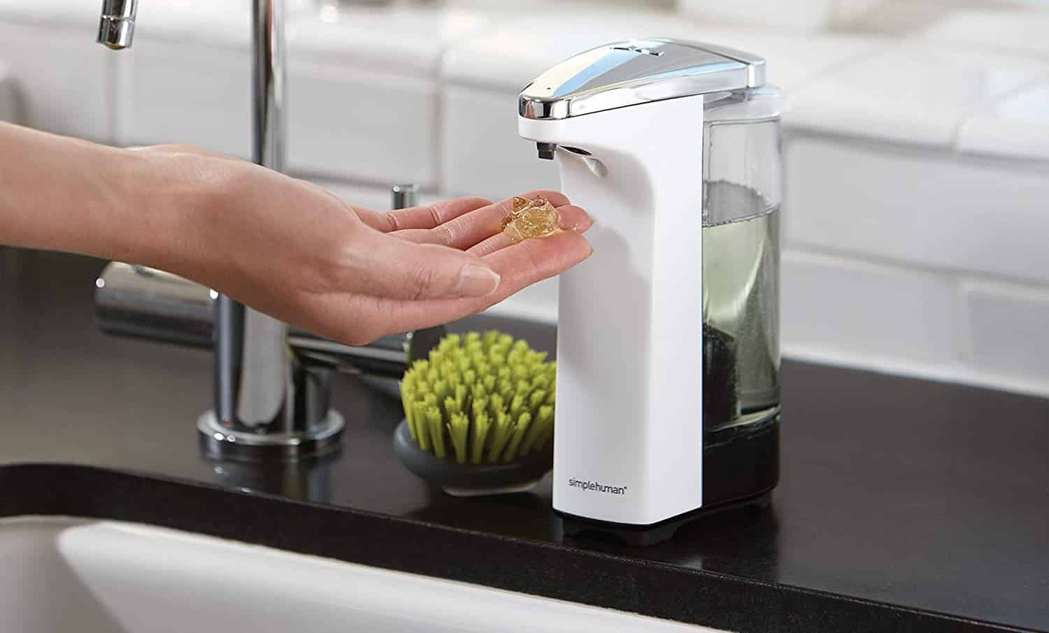 Automatic soap dispensers