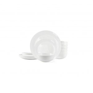 DANMERS Dinnerware 18 Pieces Opal Dishes