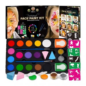 Zenovika Face Paint Kit for Kids