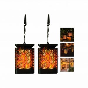 Being home LED Solar Lantern Hanging Lights Outdoor