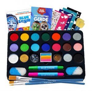 Blue Squid Face Paint Kit for Kids
