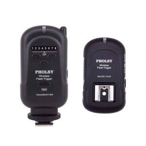 PHOLSY Wireless Flash Trigger Kit