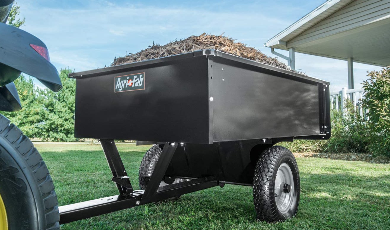Best Tow Behind Dump Cart for Lawn Tractors in 2022