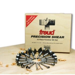 Freud 16Pcs. Precision Shear Forstner Bit Set