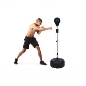 ANCHEER Height Adjustable Punching Bag for Fitness and Exercise
